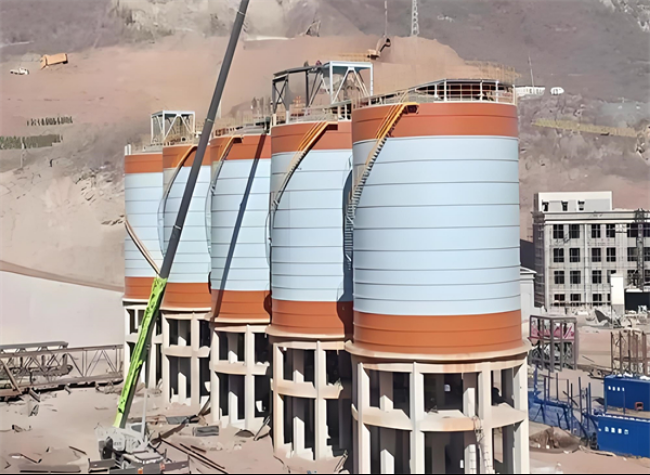 东明高架钢板仓